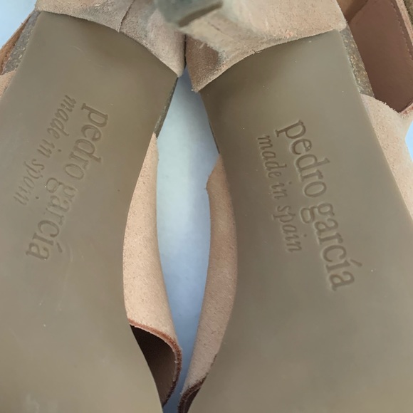 Pedro Garcia Camel Suede Slingback Pumps - Picture 4 of 8